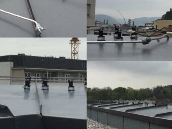 Taubenabwehr/Strombahnschienensystem